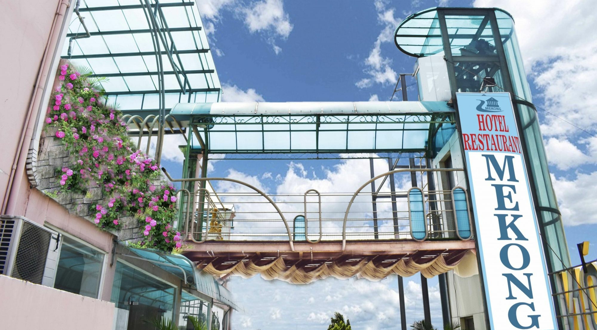 הו צ'י מין סיטי Mekong Hotel & Restaurant מראה חיצוני תמונה